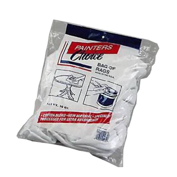 Intex Supply 8308-12-08-TS White Washed And Bleached Rag - 0.5 lbs. IN573631